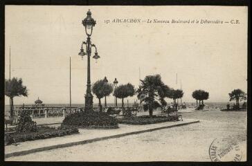 Le nouveau boulevard et le débarcadère. Charles Chambon, Bordeaux