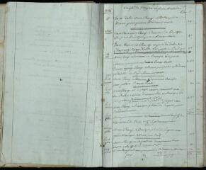 Livre de comptes et journal de bord de Jean Hugon de Branne (1796-1822), gabardier.